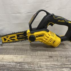 AS-IS DEWALT 20V MAX 8 in. Brushless Cordless Battery Powered Pruning Chainsaw (Tool Only)