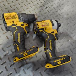 HOUSTON Location-AS-IS-DeWalt 20V MAX ATOMIC Cordless Brushless 2 Tool Compact Drill and Impact Driver Kit