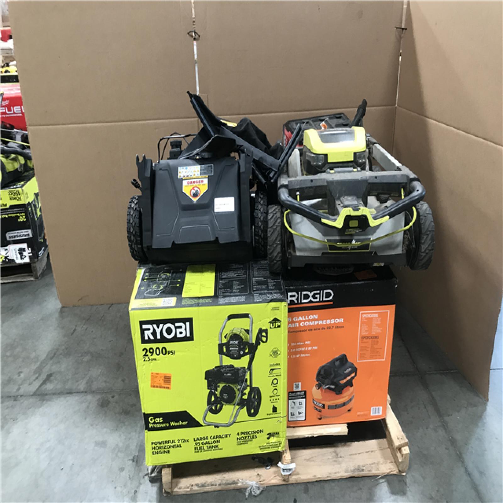 CALIFORNIA AS-IS OUTDOOR POWER EQUIPMENT