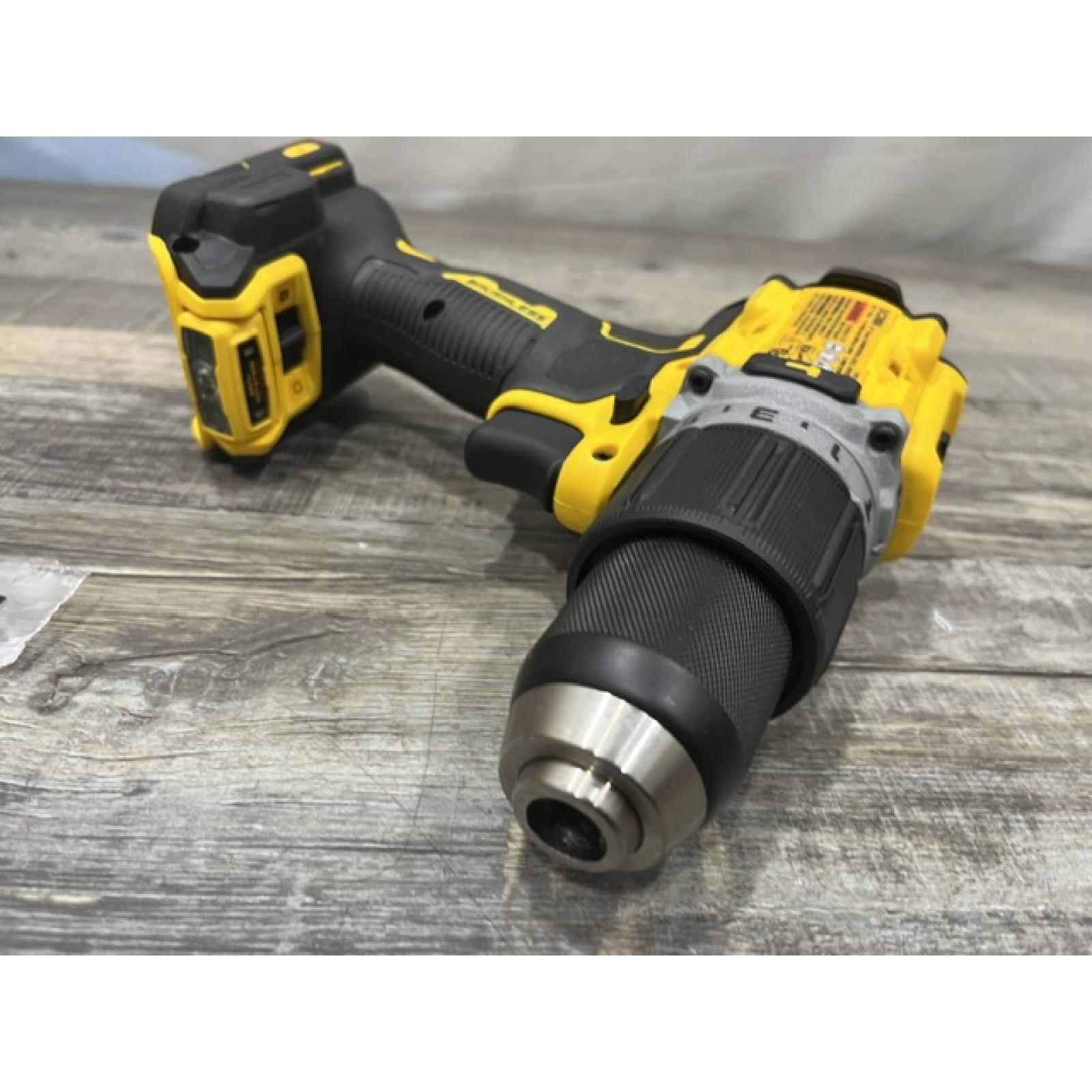 AS-IS DEWALT 20V XR Brushless Cordless 1/2 in. Hammer Drill (Tool-Only)