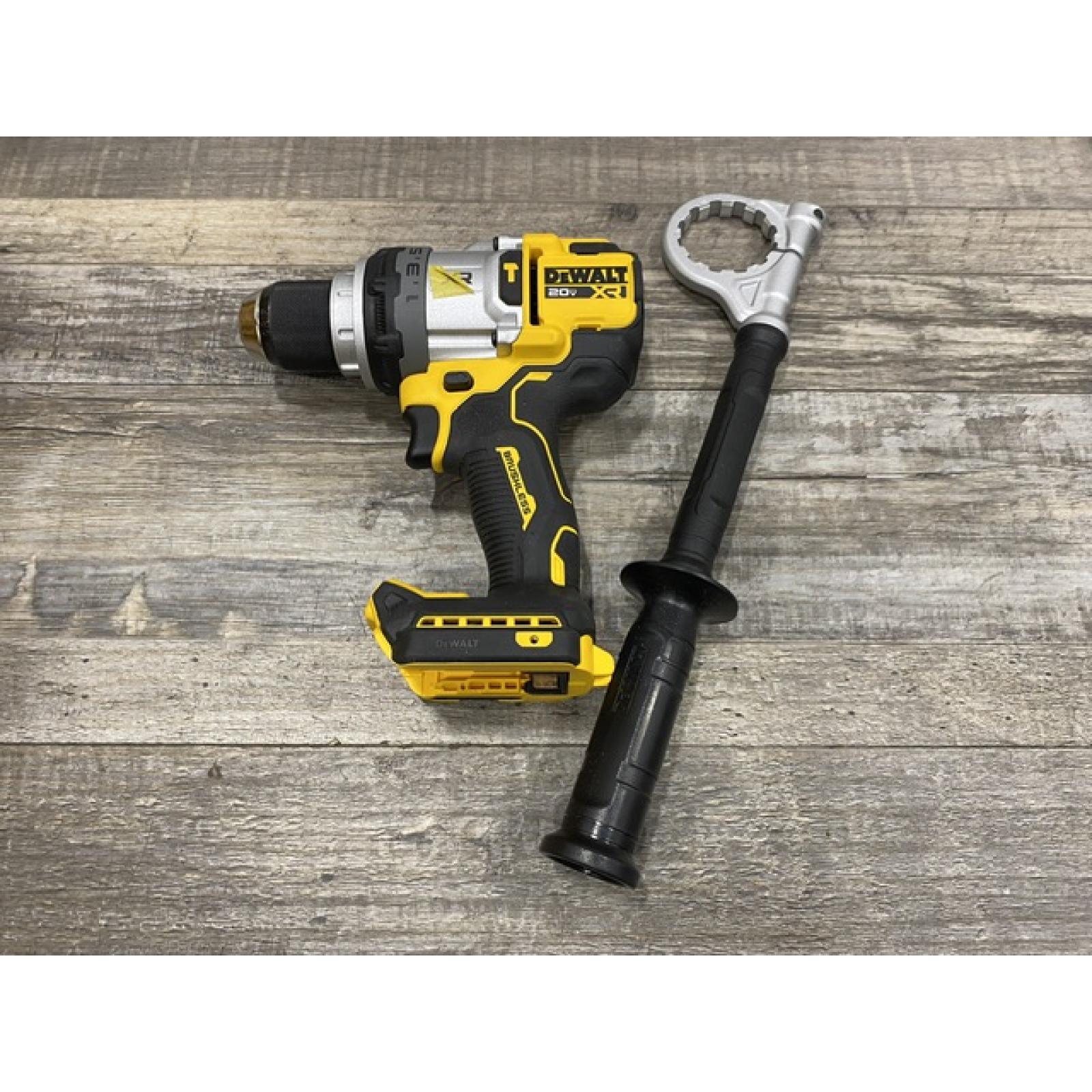 AS-IS DEWALT 20V MAX Brushless Cordless 1/2 3-Speed Hammer Drill (Tool-Only)