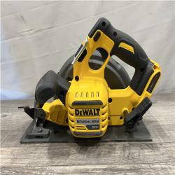 AS-IS DEWALT FLEXVOLT 60V MAX Cordless Brushless 7-1/4 in. Circular Saw with Brake (Tool Only)