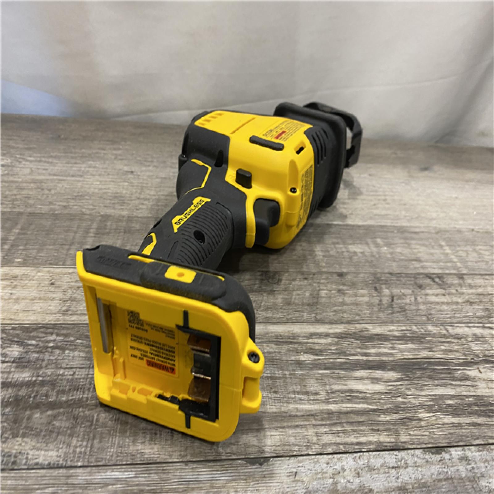 AS-IS DEWALT ATOMIC 20V MAX Cordless Brushless Compact Reciprocating Saw (Tool Only)