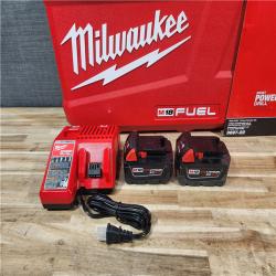 HOUSTON LOCATION - AS-IS (APPEARS LIKE NEW) Milwaukee  FUEL 18V Lithium-Ion Brushless Cordless Hammer Drill and Impact Driver Combo Kit