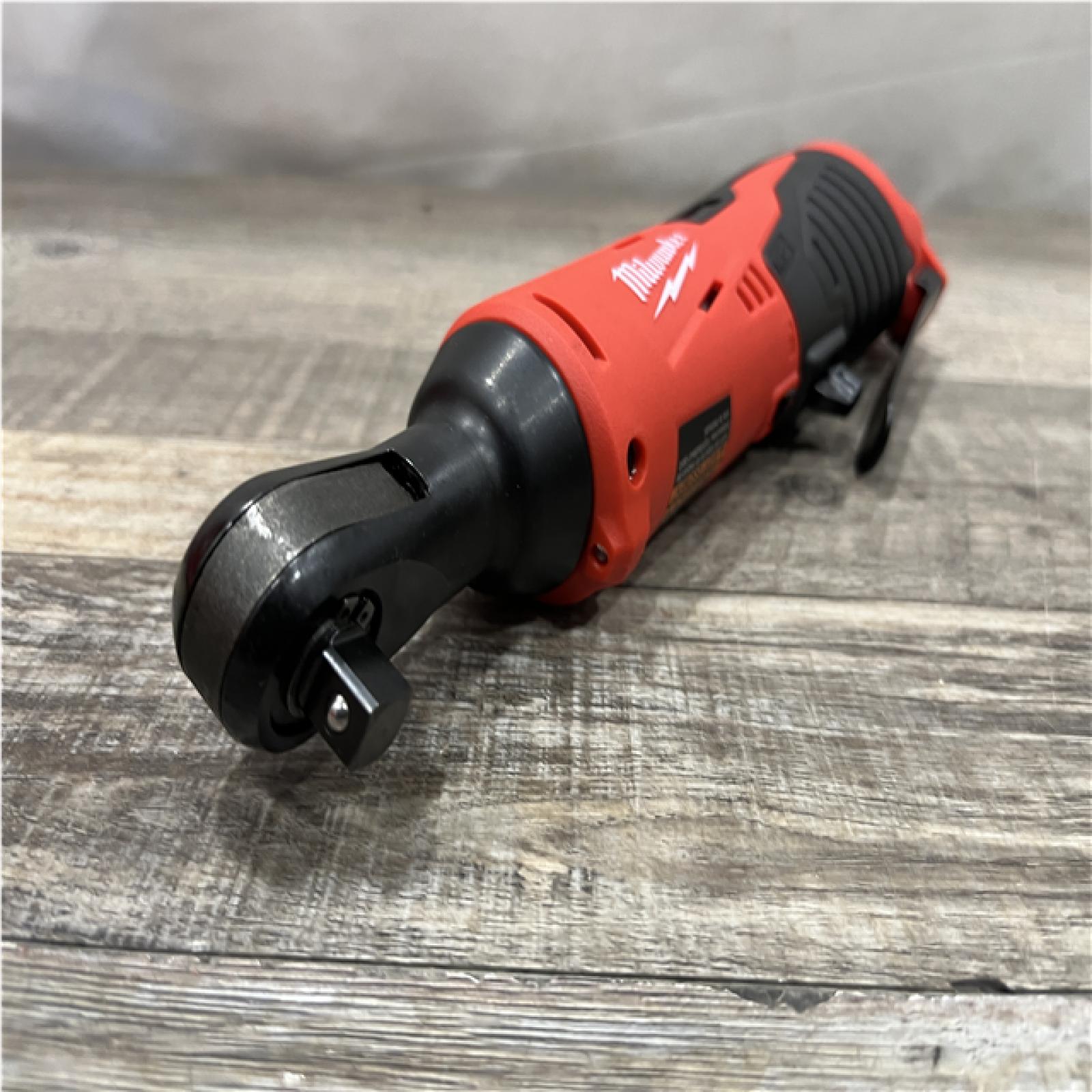 AS-IS Milwaukee 12V Lithium-Ion Cordless 3/8 in. Ratchet (Tool-Only)
