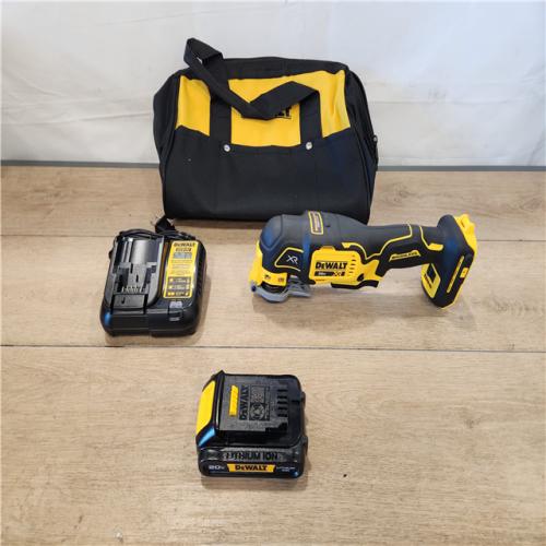 AS-IS- DEWALT 20V MAX XR Cordless Brushless 3-Speed Oscillating Multi Tool Kit