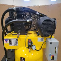 CALIFORNIA AS-IS EMAX 80 GAL. 175 PSI SILENT AIR ELECTRIC AIR COMPRESSOR WITH ISOLATOR PADS