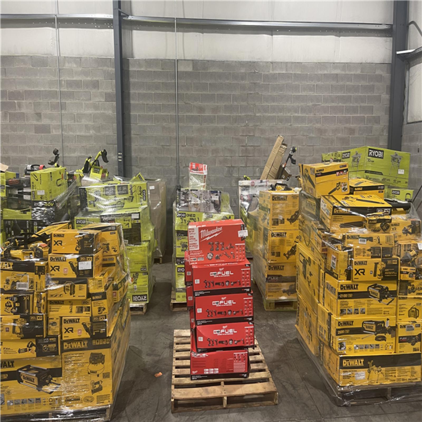 Pittston Location As-Is Power Tools Partial Truckload (13 Pallets) 3447-B