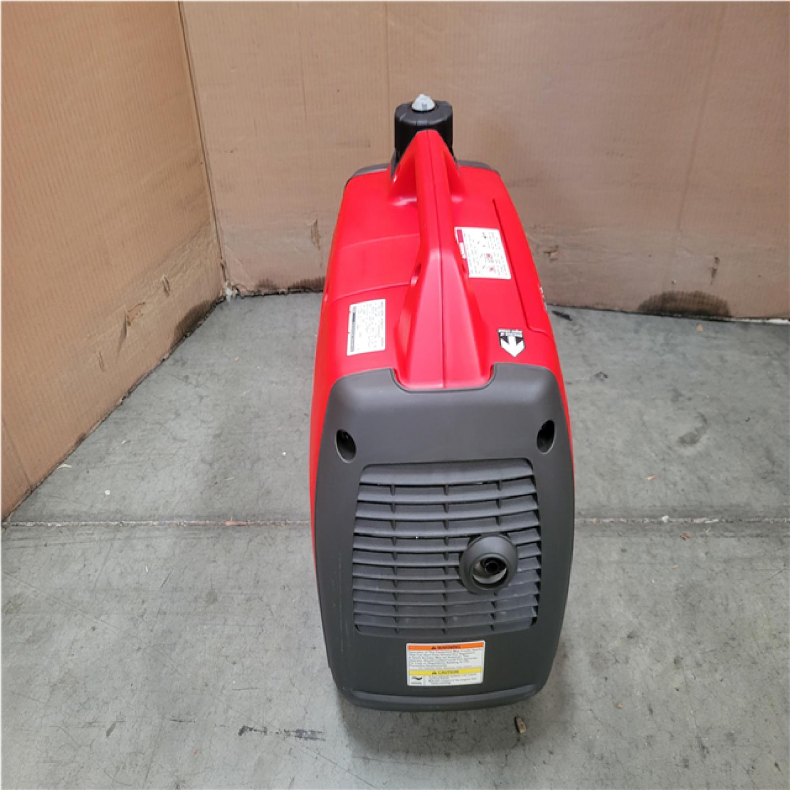 CALIFORNIA AS-IS HONDA 2 200/1 800-WATT RECOIL START GASOLINE POWERED INVERTER INDUSTRIAL GENERATOR WITH CO SHUTDOWN AND GFCI PROTECTION