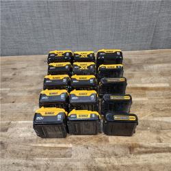 HOUSTON LOCATION - AS-IS DEWALT BATTERY PACK QTY - 15