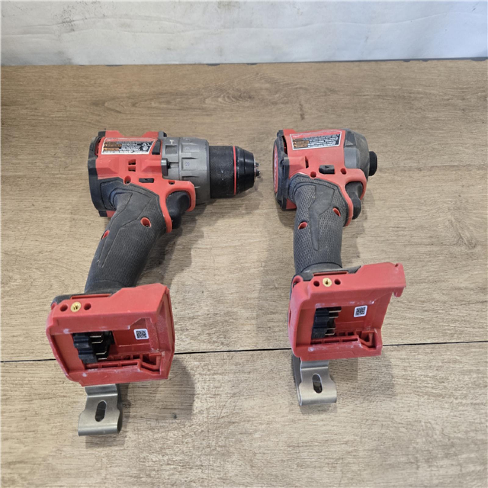 AS-IS Milwaukee FUEL 18V Cordless Hammer Drill and Impact Driver Combo Kit