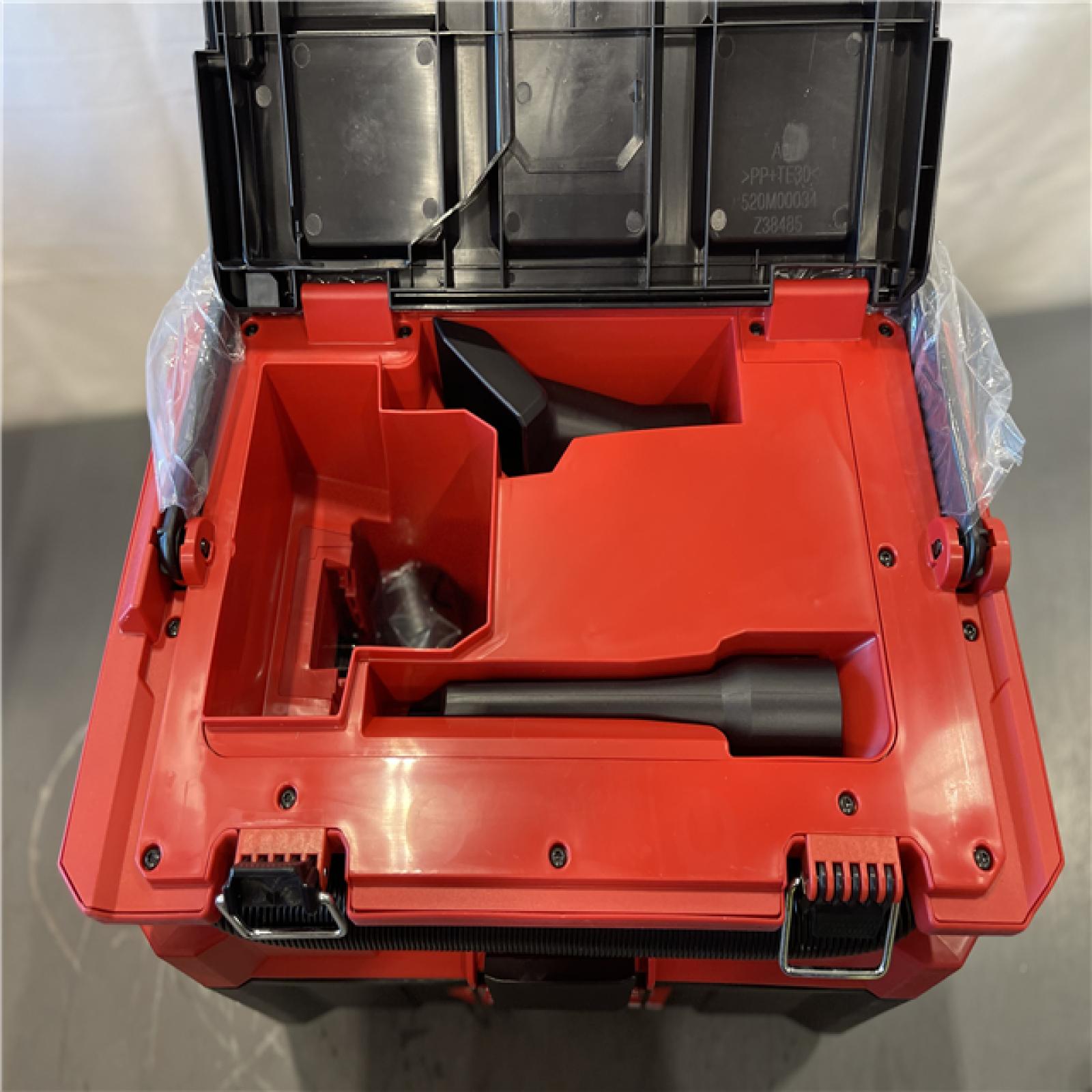 AS-IS - MILWAUKEE M18 FUEL PACKOUT 18-Volt Lithium-Ion Cordless 2.5 Gal. Wet/Dry Vacuum