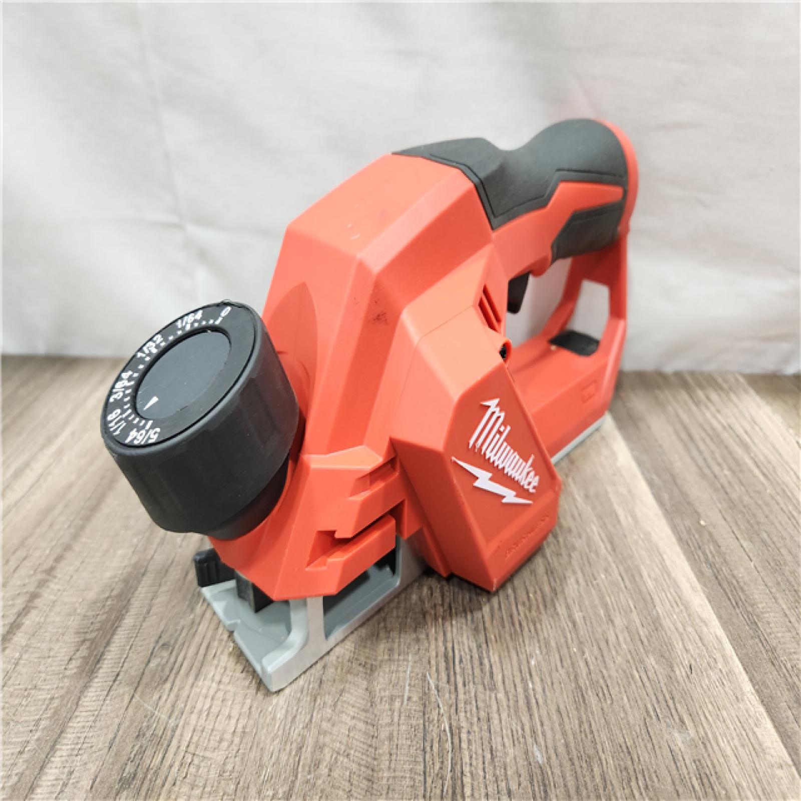 AS-IS- Milwaukee M12 Brushless 2-inch Planer  (Tool Only)