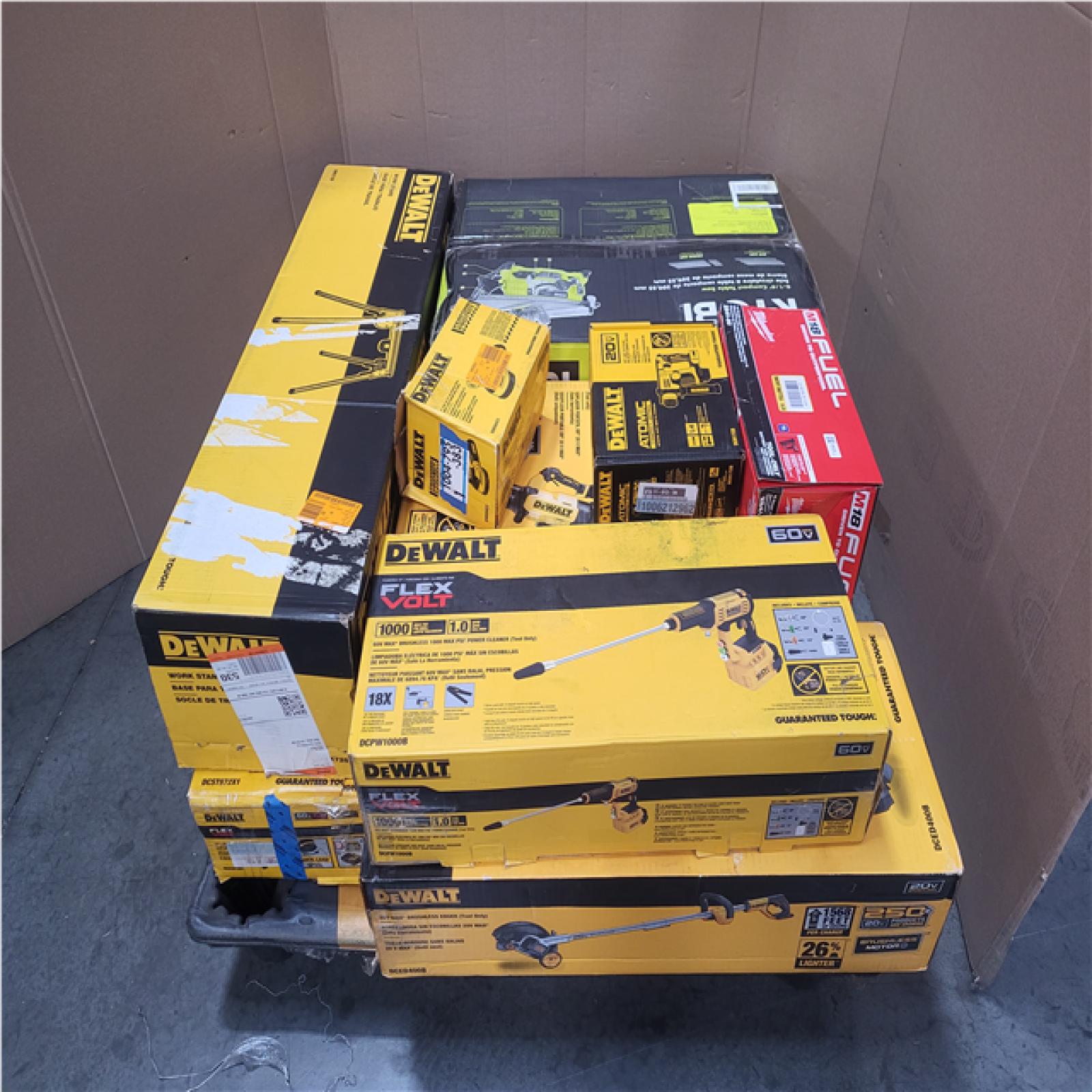 CALIFORNIA AS-IS TOOL PALLET