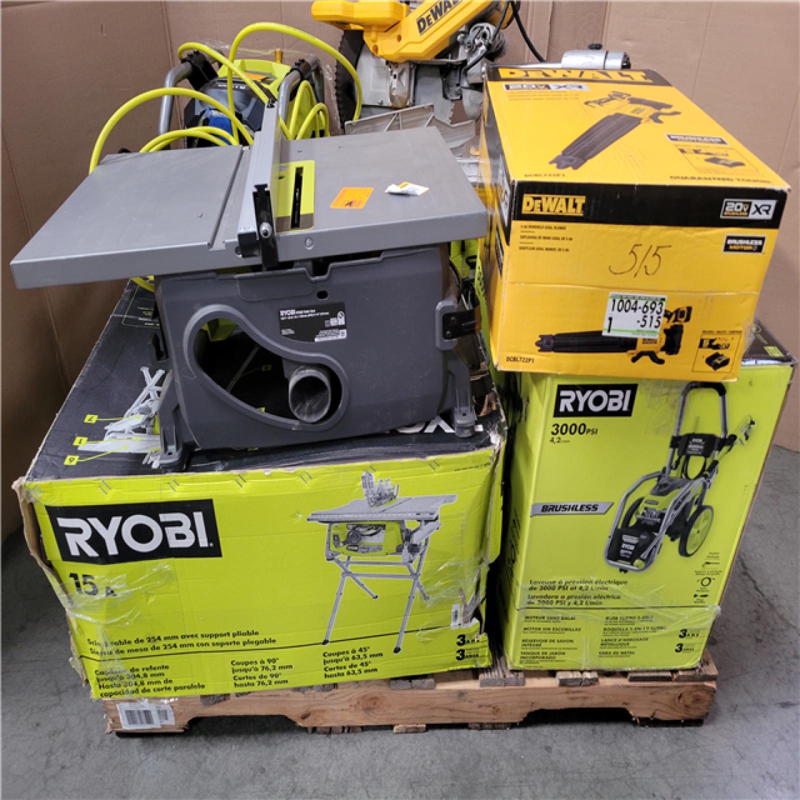 CALIFORNIA AS-IS TOOL PALLET