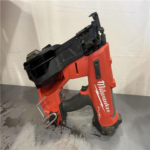 AS-IS - Milwaukee M18 FUEL 18-Volt Lithium-Ion Brushless Cordless Coil Roofing Nailer