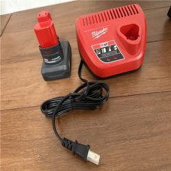 California NEW Milwaukee M12 5-3/8 Circular Saw Kit  Includes (1) Battery  Charger and Bag