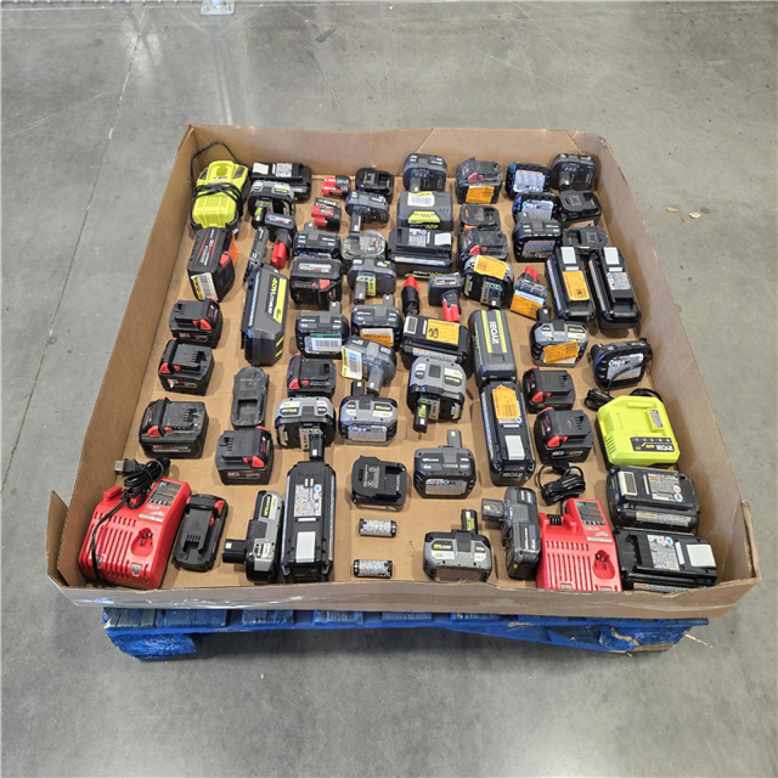 DALLAS LOCATION AS-IS- BATTERY PALLET