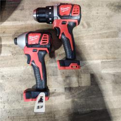 HOUSTON LOCATION - AS-IS Milwaukee M18 Brushed Cordless (2-Tool) Drill/Driver and Impact Driver Kit