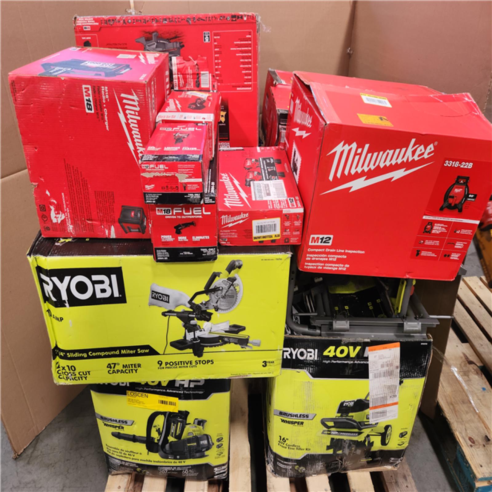 CALIFORNIA AS-IS TOOL PALLET