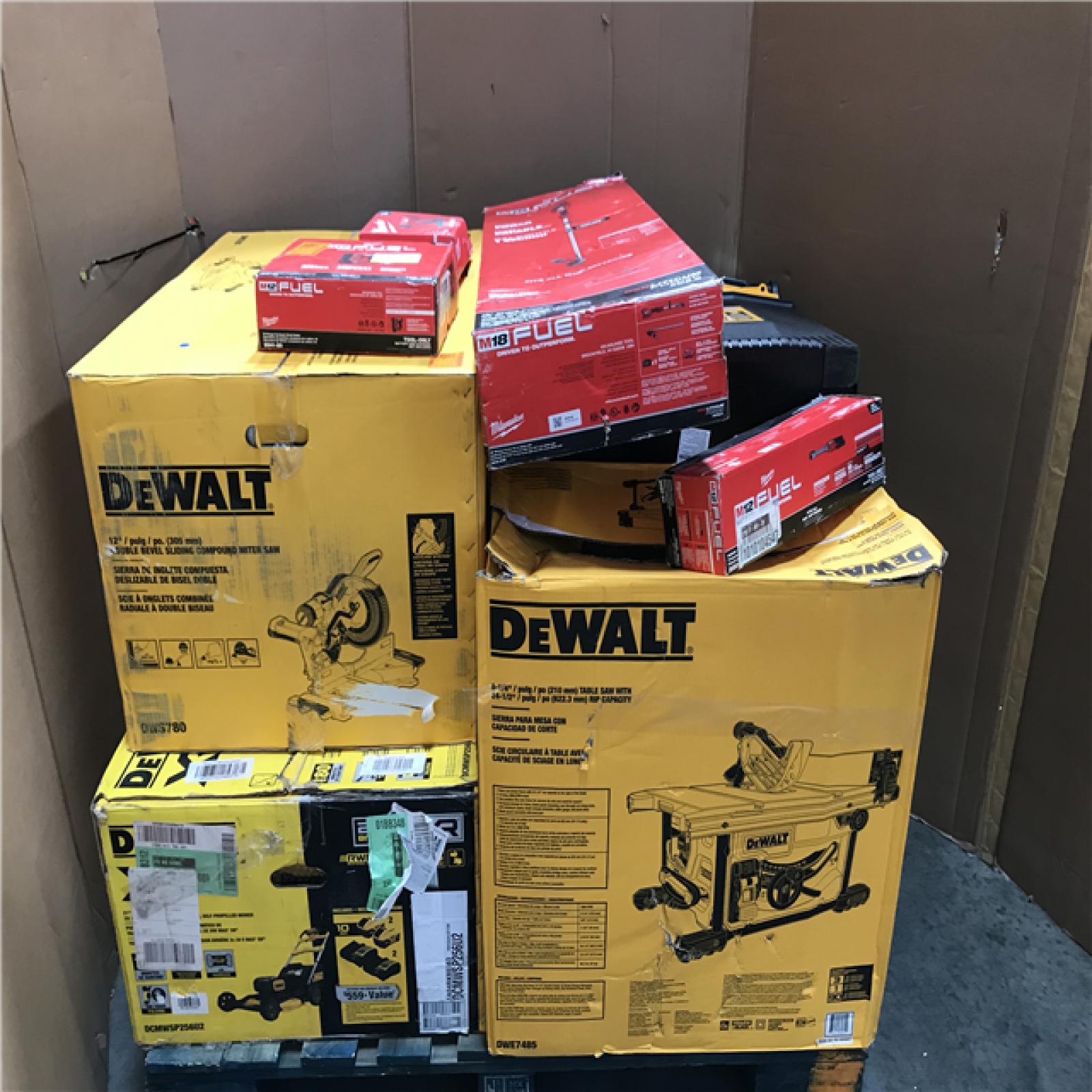 CALIFORNIA AS-IS TOOL PALLET