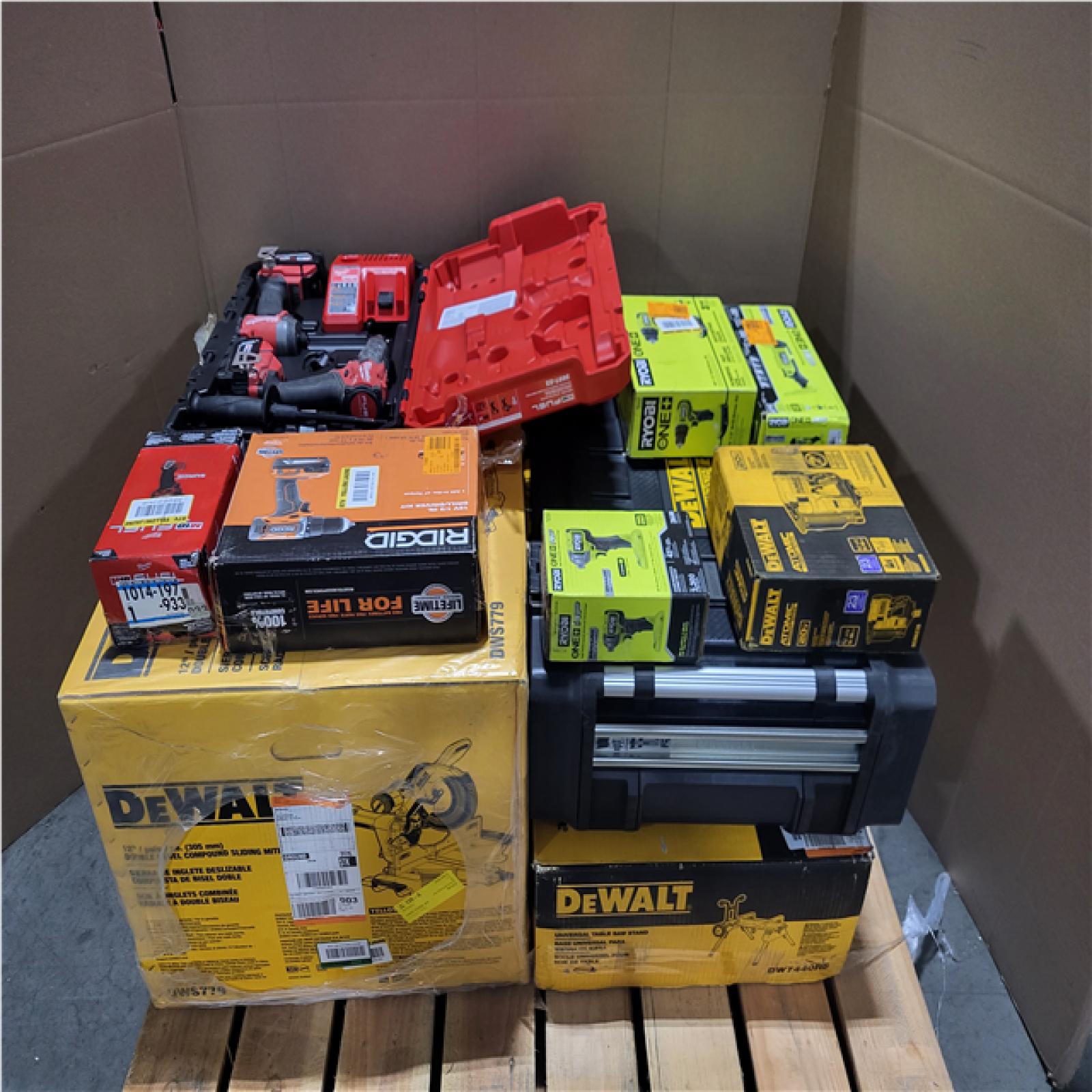 CALIFORNIA AS-IS TOOL PALLET