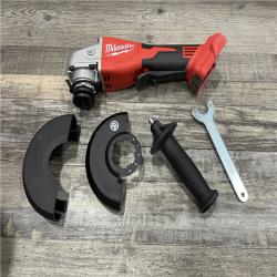 AS-IS Milwaukee 18V Lithium-Ion Brushless Cordless 4-1/2 in./5 in. Grinder w/Paddle Switch (Tool-Only)