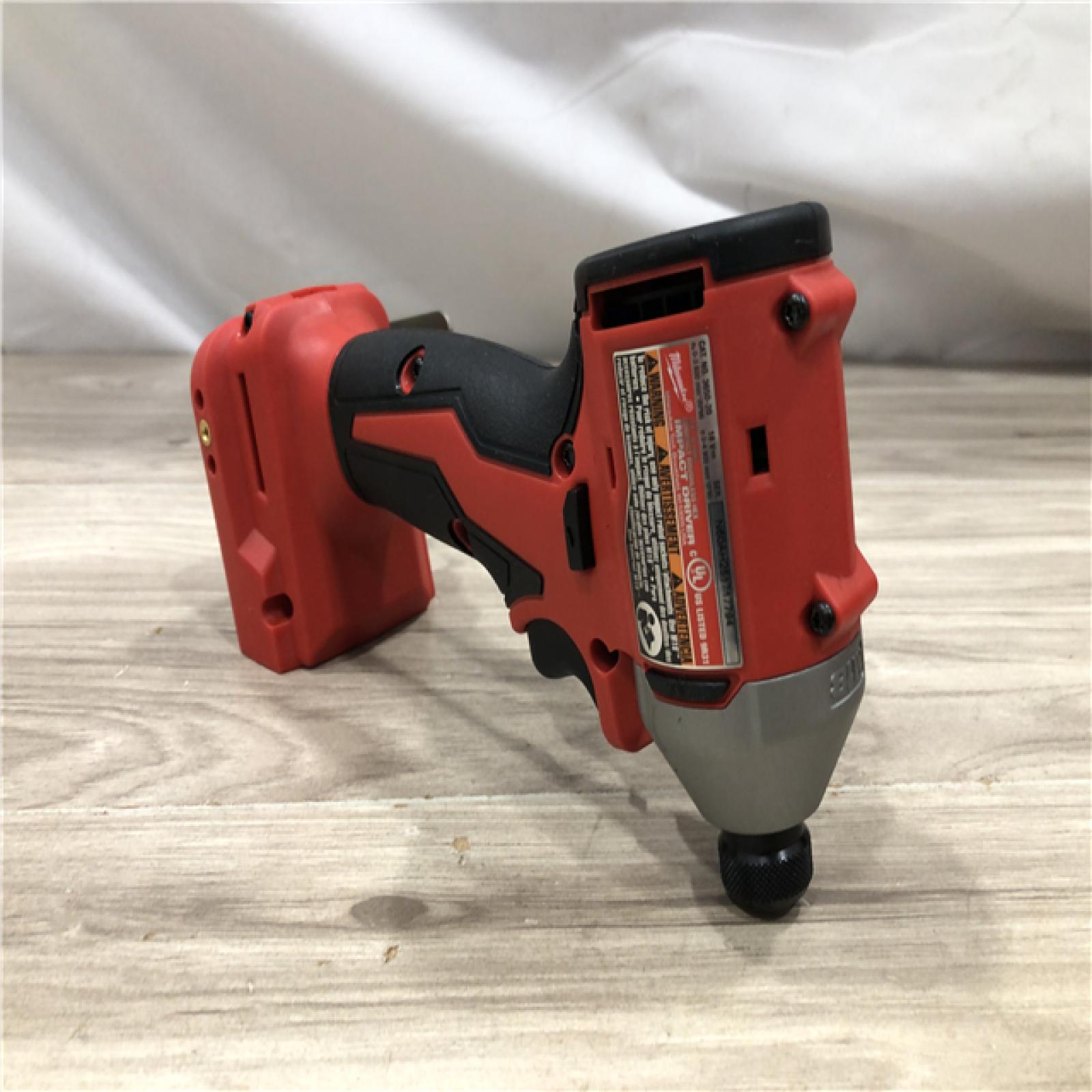 AS-IS Milwaukee 18V Lithium-Ion Cordless Compact Drill/Impact Combo Kit
