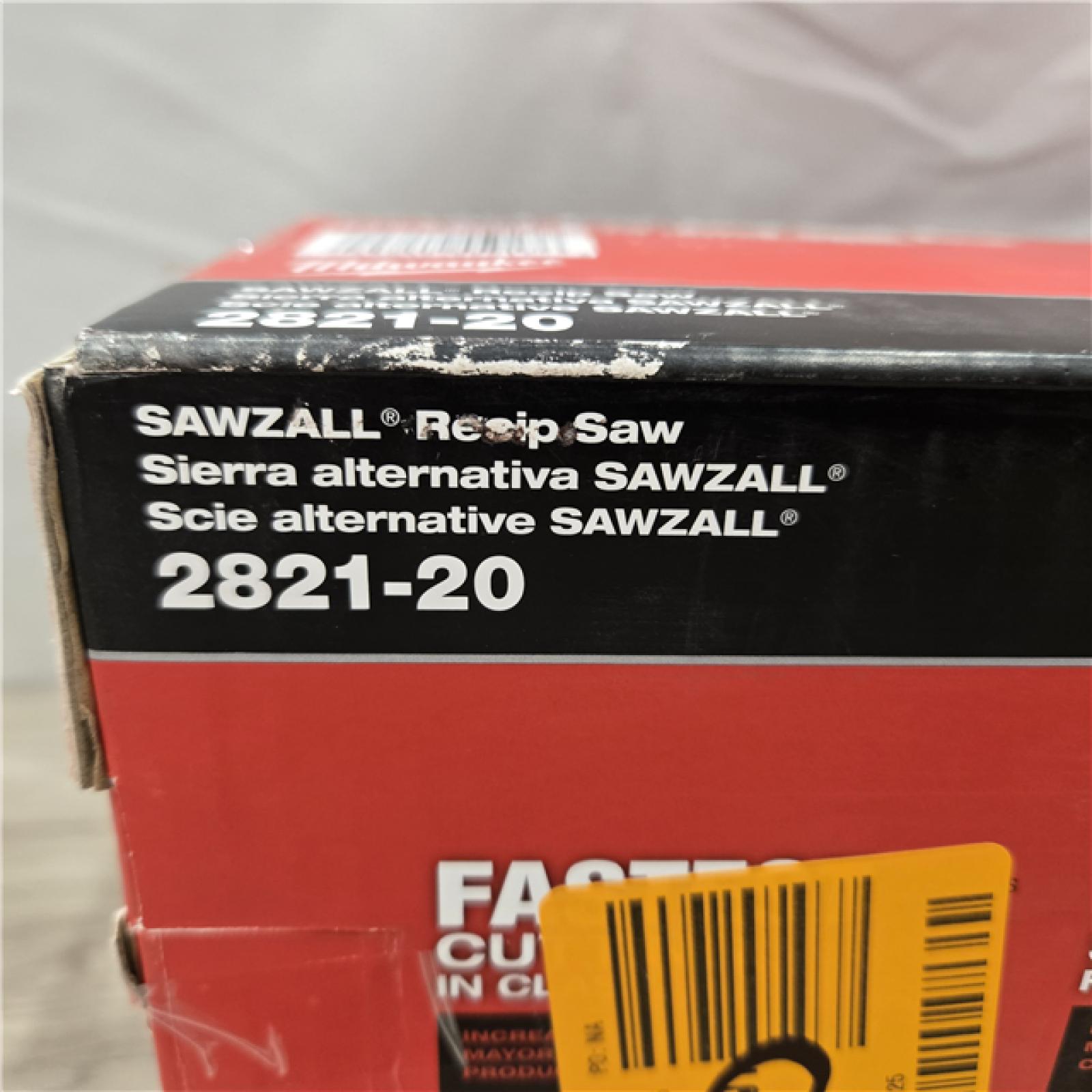 NEW! - Milwaukee M18 Fuel Sawzall Cordless Reciprocating Saw (TOOL ONLY)