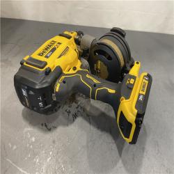 AS-IS - DEWALT 20V MAX Lithium-Ion 15-Degree Electric Cordless Roofing Nailer Kit