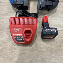 AS-IS Milwaukee M12 FUEL 12V Lithium-Ion Cordless Compact Band Saw XC Kit