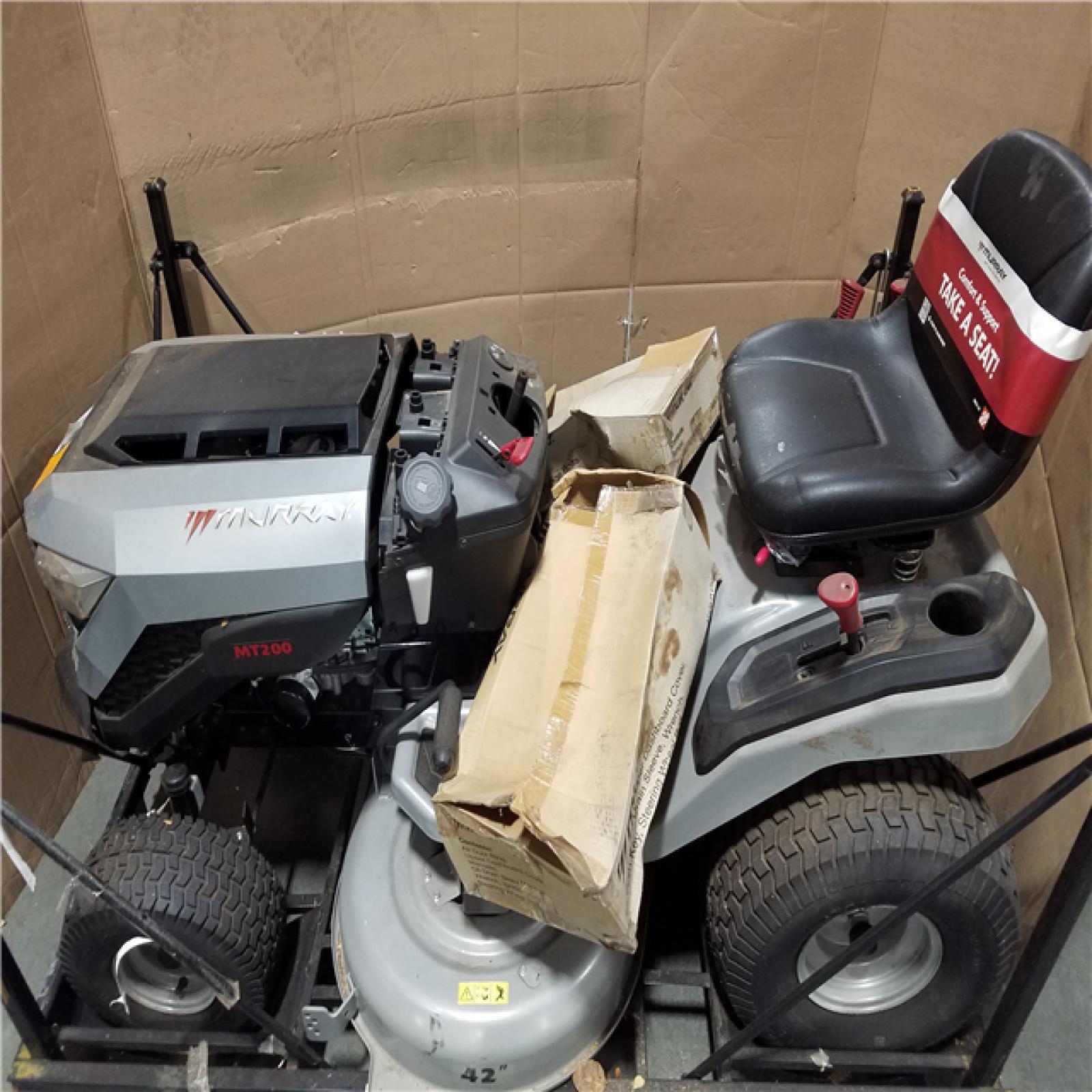 CALIFORNIA AS-IS MURRAY MT100 LAWN TRACTOR