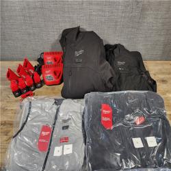 HOUSTON LOCATION - AS-IS MILWAUKEE 4 HEATED CLOTHING COMBO KIT