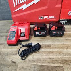 HOUSTON LOCATION - AS-IS Milwaukee FUEL 18V Lithium-Ion Brushless Cordless Hammer Drill and Impact Driver Combo Kit
