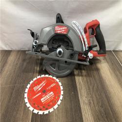AS-IS Milwaukee FUEL 18V Lithium-Ion Cordless 7-1/4 in. Rear Handle Circular Saw (Tool-Only)