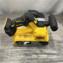AS-IS DEWALT 20V MAX* XR Brushless Cordless Belt Sander (Tool-Only)