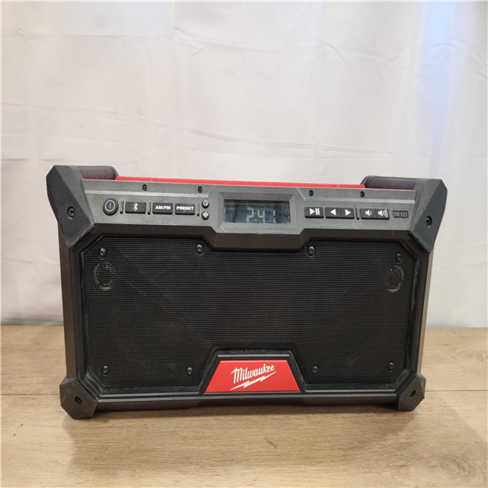 AS-IS- Milwaukee M18 18V Bluetooth Jobsite Radio