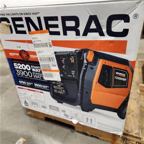 Dallas Location - As-Is Generac 3900W/5200W Generator