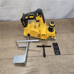 AS-IS DEWALT 20V MAX XR Cordless 3-1/4 in. Planer (Tool Only)