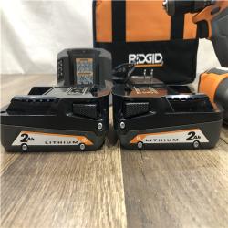 AS-IS RIDGID 18V SubCompact Brushless 2-Tool Combo Kit