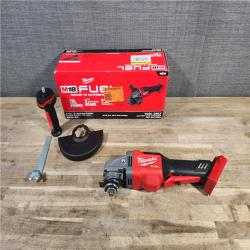 HOUSTON LOCATION - AS-IS (APPEARS LIKE NEW) Milwaukee 2980-20 M18 Fuel 18 Volt 6 Inch Paddle Switch Grinder (Bare Tool)