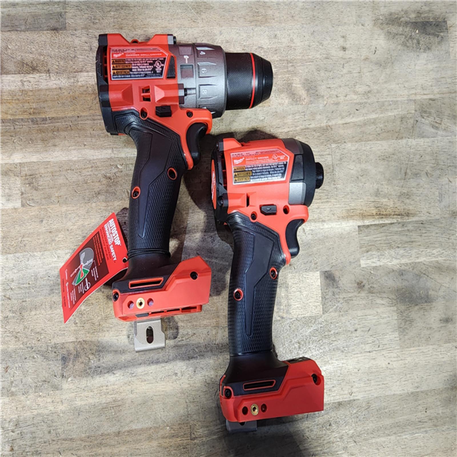 HOUSTON LOCATION - AS-IS (APPEARS LIKE NEW) M18 FUEL 18V Lithium-Ion Brushless Cordless Hammer Drill and Impact Driver Combo Kit (2-Tool) with 2 Batteries