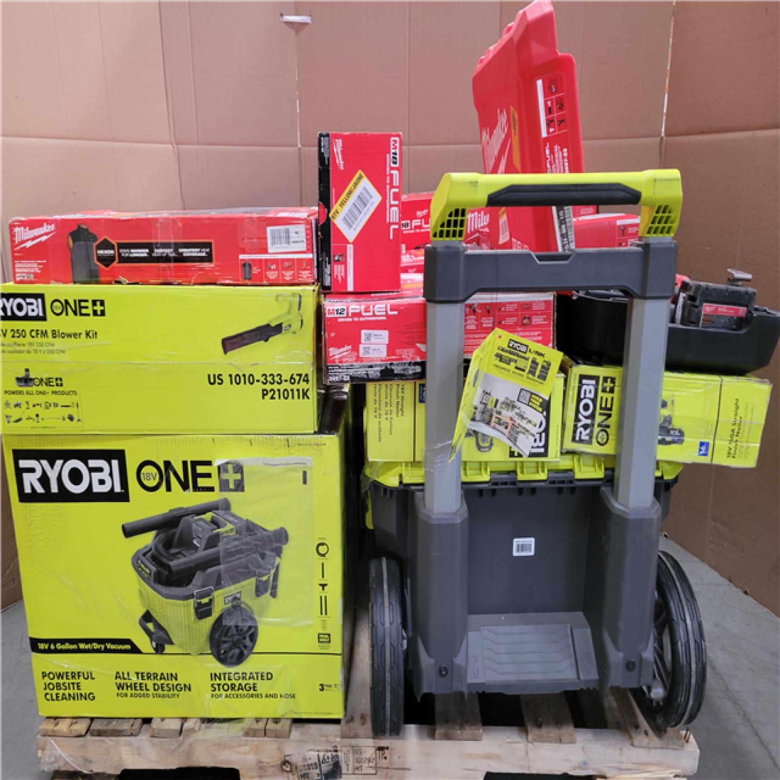 CALIFORNIA AS-IS TOOL PALLET