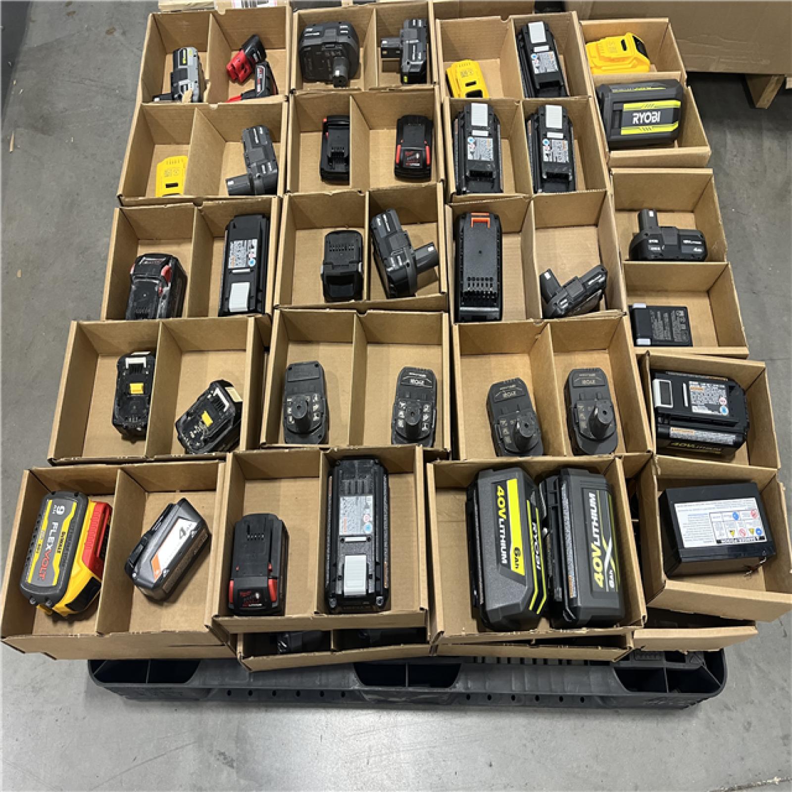 DALLAS LOCATION - AS-IS BATTERY PALLET