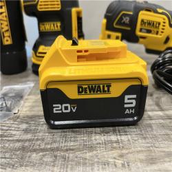 AS-IS DEWALT 20V MAX XR Lithium-Ion Cordless 2-Tool Combo Oscillating Multi-Tool and 5 Random Orbital Sander