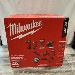 NEW - Milwaukee 18-Volt Lithium-Ion Cordless (9-Tool) Combo Kit