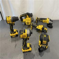 AS-IS - DEWALT 20-Volt MAX ToughSystem Lithium-Ion 6-Tool Cordless Combo Kit