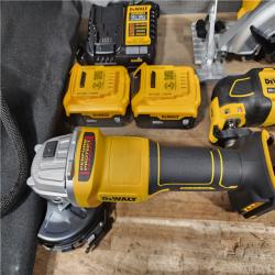 HOUSTON LOCATION - AS-IS DEWALT 7 TOOL COMBO KIT W/ (2) BATTERY & CHARGER