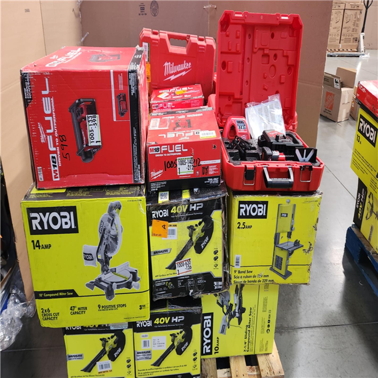 CALIFORNIA AS-IS TOOL PALLET