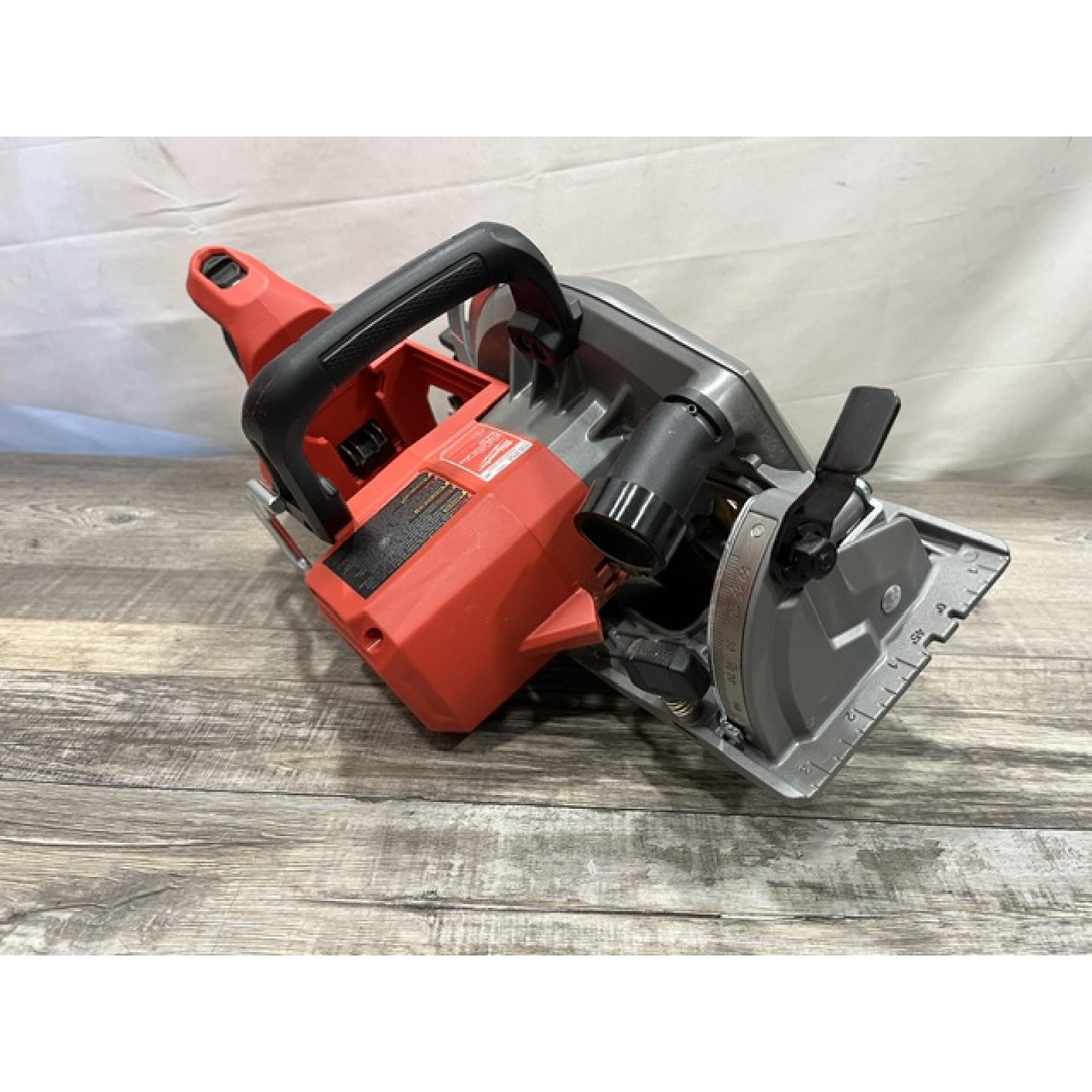 AS-IS Milwaukee FUEL 18V Lithium-Ion Cordless 7-1/4 in. Rear Handle Circular Saw (Tool-Only)